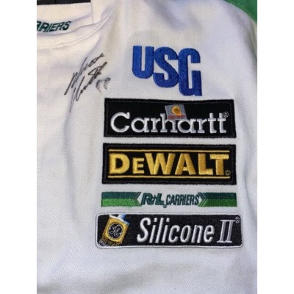 Vintage Team Caliber R+L Racing Matt Kenseth Signed NASCAR Racing Jacket Large - Picture 3 of 10
